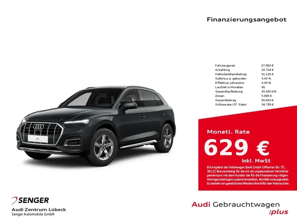 Q5 SUV advanced 40 TFSI quattro 