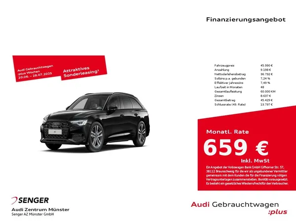 A6 Avant Sport 35 TDI S tronic Matrix Pano AHK 