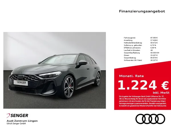 A5 Avant e-hybrid quattro Panorama Navi Matrix 