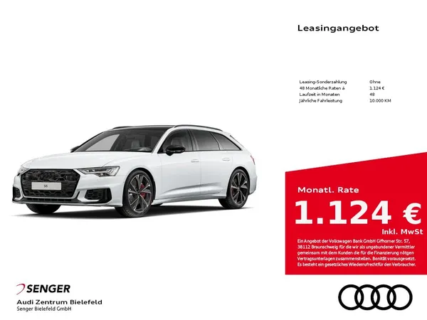 S6 Avant TDI Luftfederung Optik-Paket Memory 
