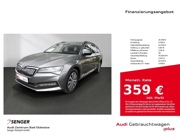 Superb Combi 1.4TSI iV Ambition Navi LED Standh.