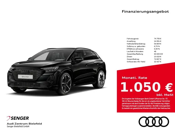 Q4 45 e-tron quattro Dynamik-Paket Matrix Navi 