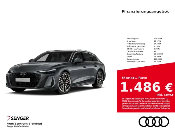 A6 Avant TFSI quattro Allradlenkung Matrix Navi 